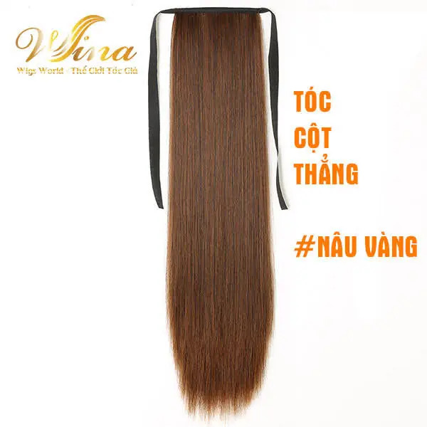 Tóc Cột Thẳng 40cm Tơ Nhân Tạo D10S